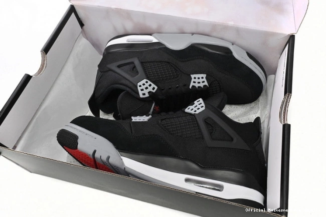 Official Maikesneakers Jordan 4 DH7138-006 Black Canvas Air 0712